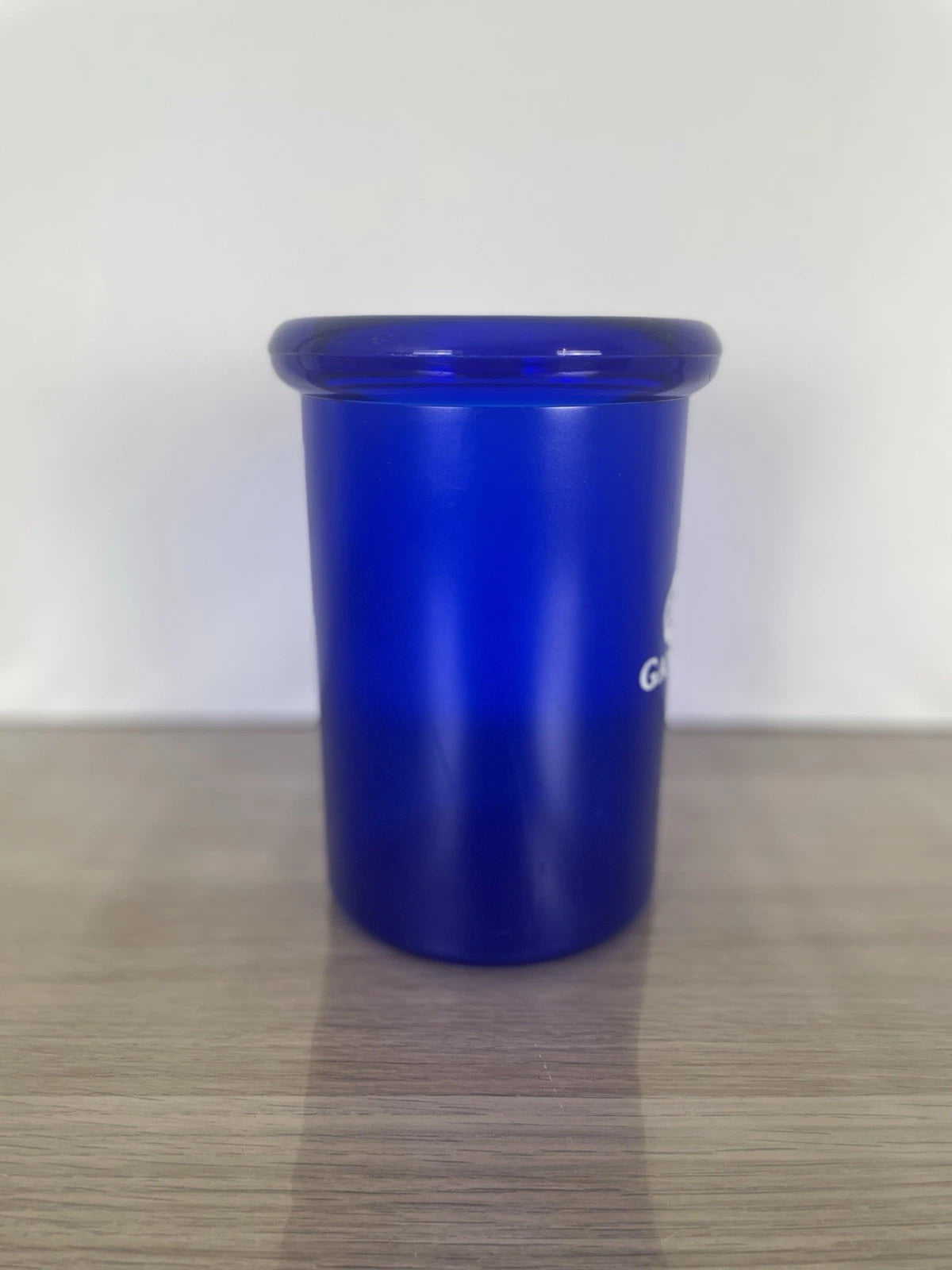 Glacette Secchiello Per Ghiaccio Pubblicitario Gancia Anni 80 In Plastica Blu
