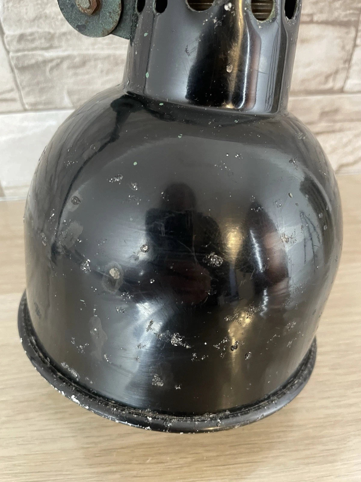 Lampada Snodabile Industriale Officina Regolabile Nero Vintage NO MORSETTO Vite