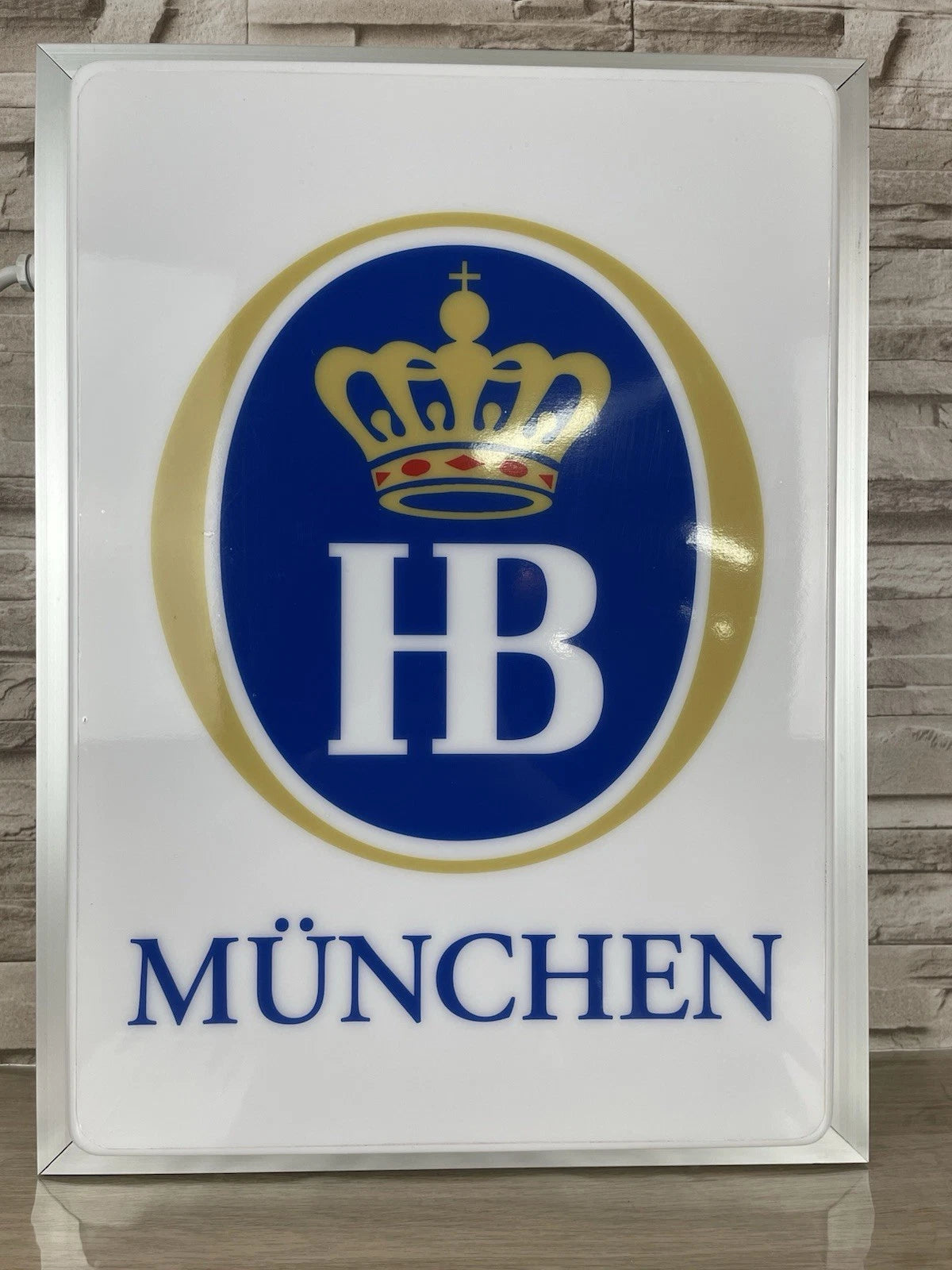 Insegna Luminosa HB Birrificio Germania Monaco Da Muro Con Cavo Oktoberfest