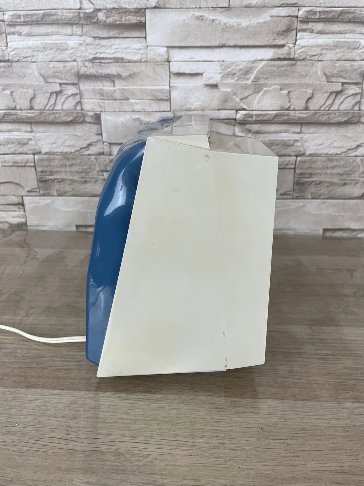 Radio Valvolare Allocchio Bacchini Mod. 450 Bianca Blu Anni 60 AM FM Per RICAMBI