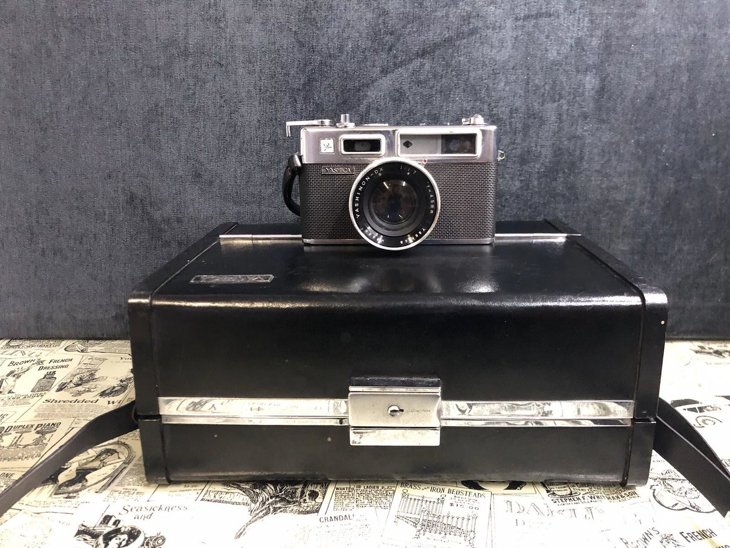 Fotocamera Yashica Electro 35 Obiettivo Yashinon Custodia Yashikor Telemetro