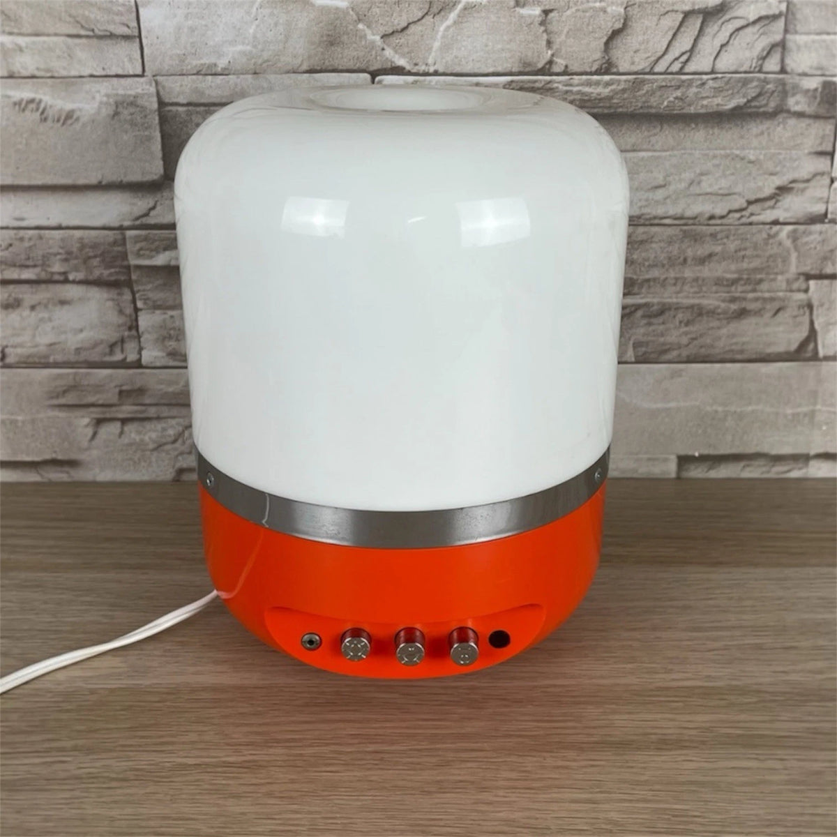 Radio Lampada 60s Europhon Design Adriano Rampoldi Vintage Space Age Arancione