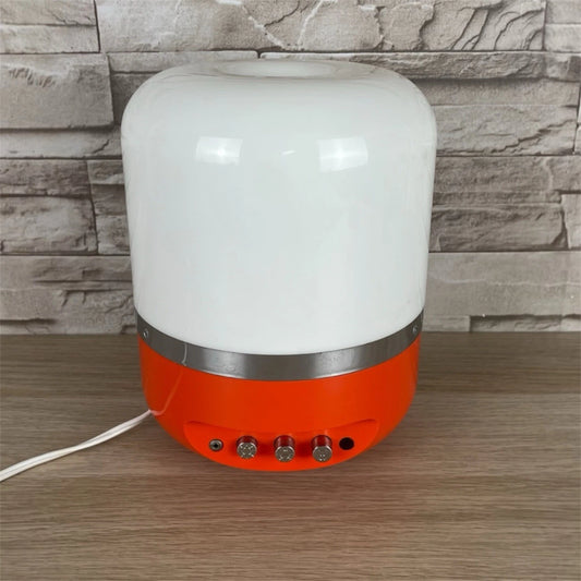 Radio Lampada 60s Europhon Design Adriano Rampoldi Vintage Space Age Arancione