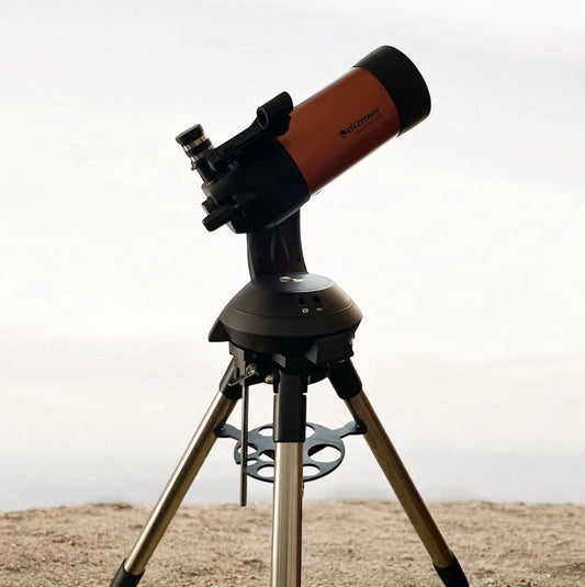 Telescopio Celestron NexStar 4Se USA Luna Stelle Pianeti Arancione E Treppiede