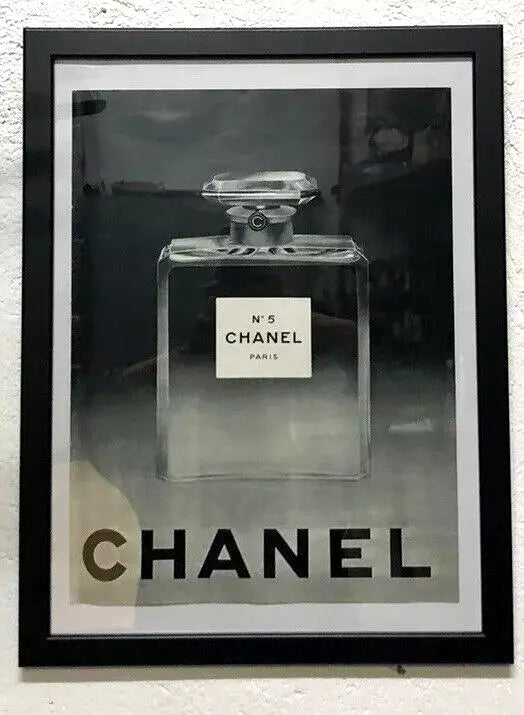 Quadro Pubblicità Originale Chanel N.5 Paris Da Jours De France 391 Anno 1962