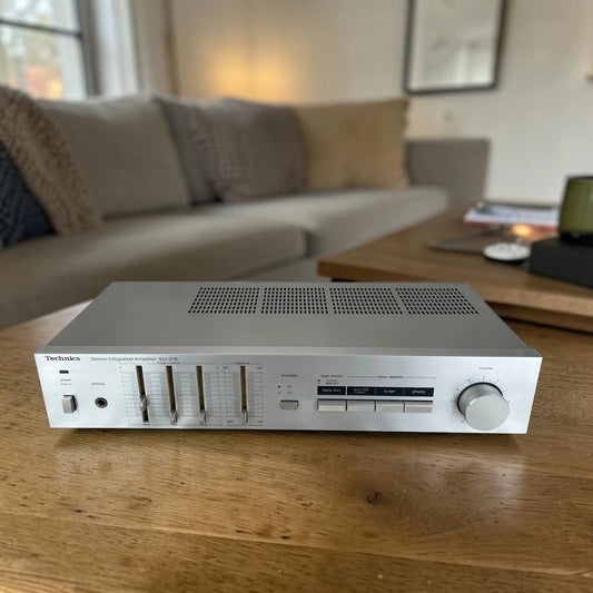 Amplificatore Stereo Integrato Technics SU-Z15 Vintage HiFi Anni 80 Argento