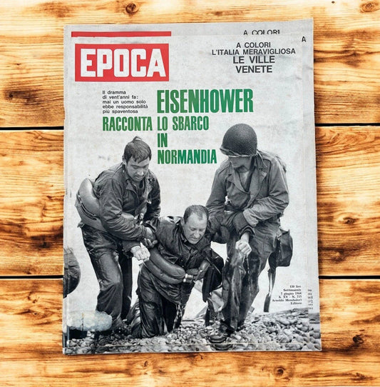 Rivista Epoca 7 Giugno 1964 N.715 A.XV Arnoldo Mondadori Editore Vintage