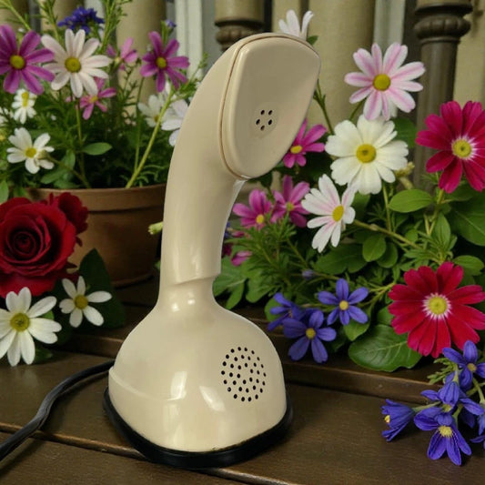 Telefono A Disco Ericofon Ericsson Cobra Bianco Vintage Epoca Design Anni 50