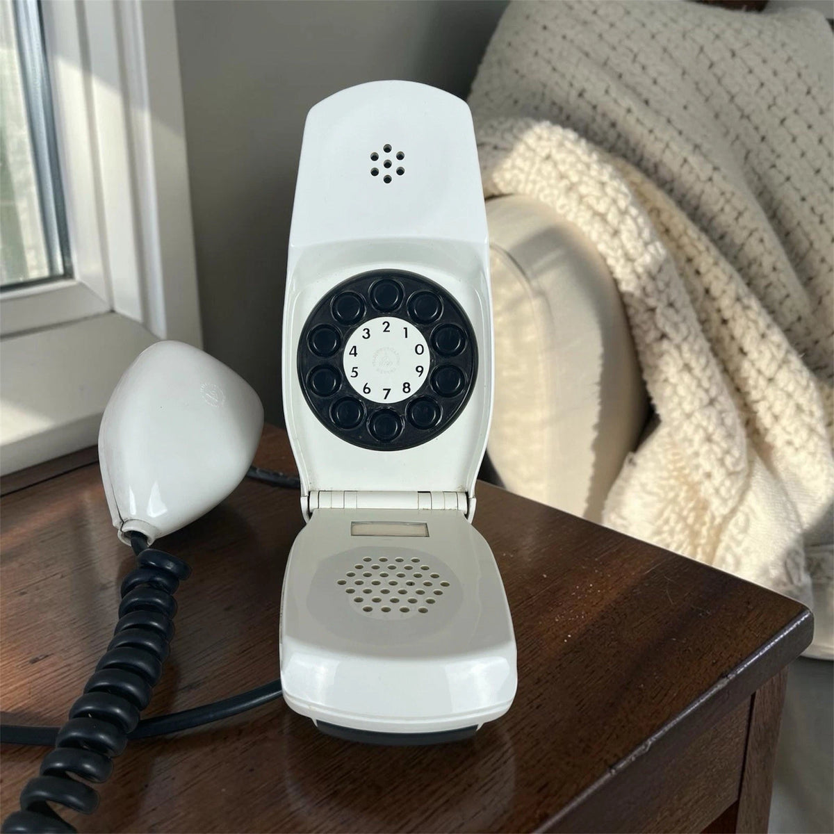 Telefono Grillo Bianco Design Zanuso Sapper Vintage A Disco Siemens Auso