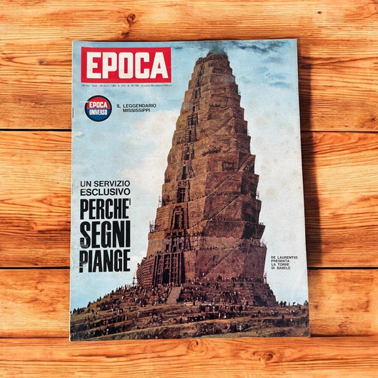Rivista Epoca 24 Gennaio 1965 N.747-748 A.XVI Arnoldo Mondadori Editore Vintage
