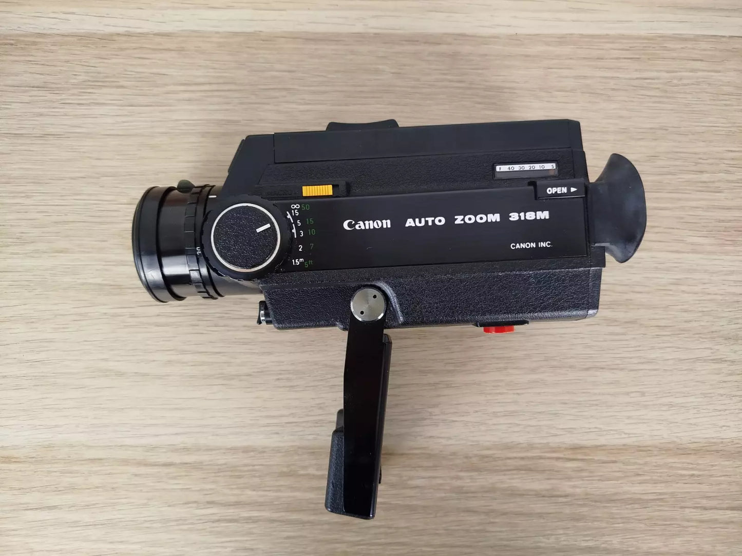 Cinepresa Super 8 Canon Auto Zoom 318M Scatola Istruzioni Custodia Vintage