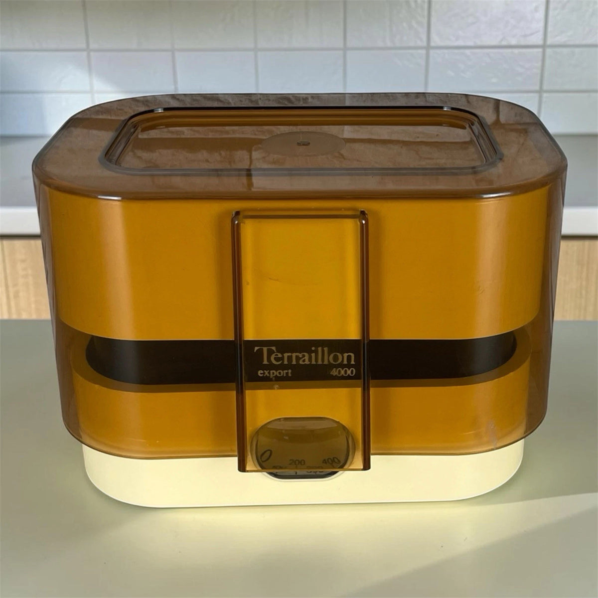 Bilancia Da Cucina Terraillon 4000 Vintage Design Zanuso Sapper Anni 60 Bianca