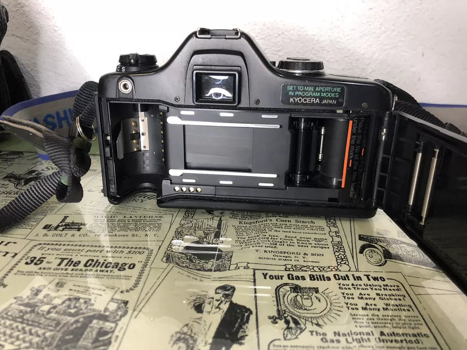 Fotocamera Analogica Reflex Yashica 108 Multi Program Kyocera Japan E Obiettivo