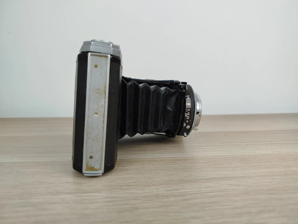 Fotocamera A Soffietto Carl Zeiss Ercona II Con Custodia Vintage Epoca Anni 50