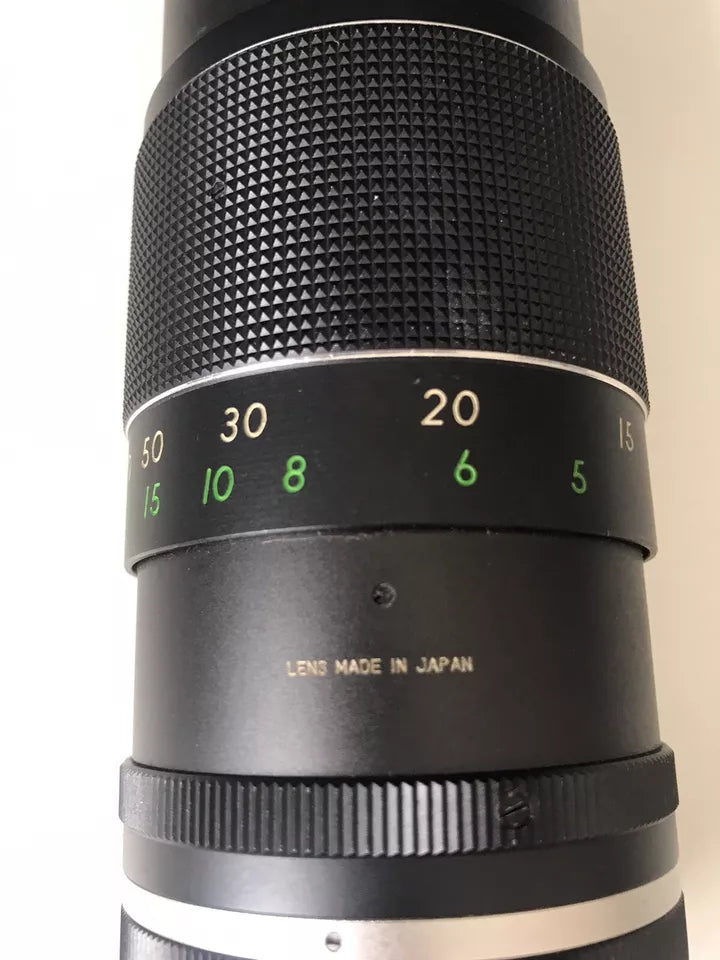 Obiettivo Auto Sankor Lens Made In Japan 200mm Compatibile Fotocamere Coperchio