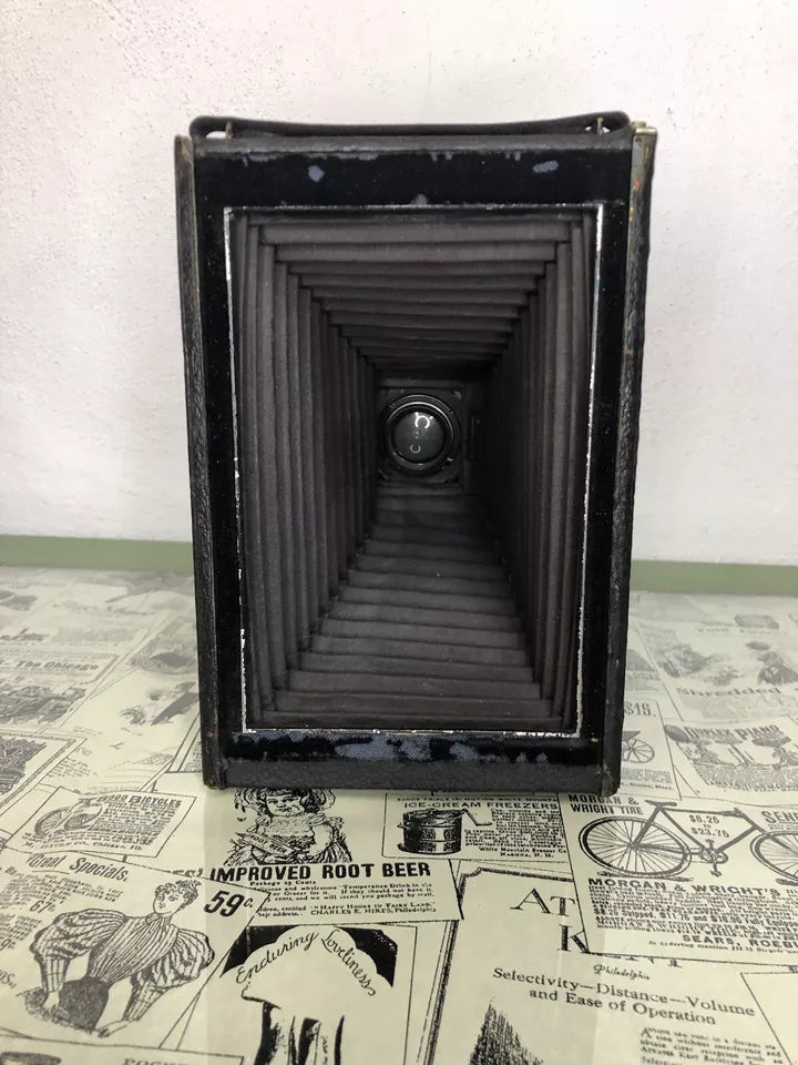 Antica Fotocamera a Soffietto CP Goerz Berlin da Studio Con Obiettivo Epoca 900’