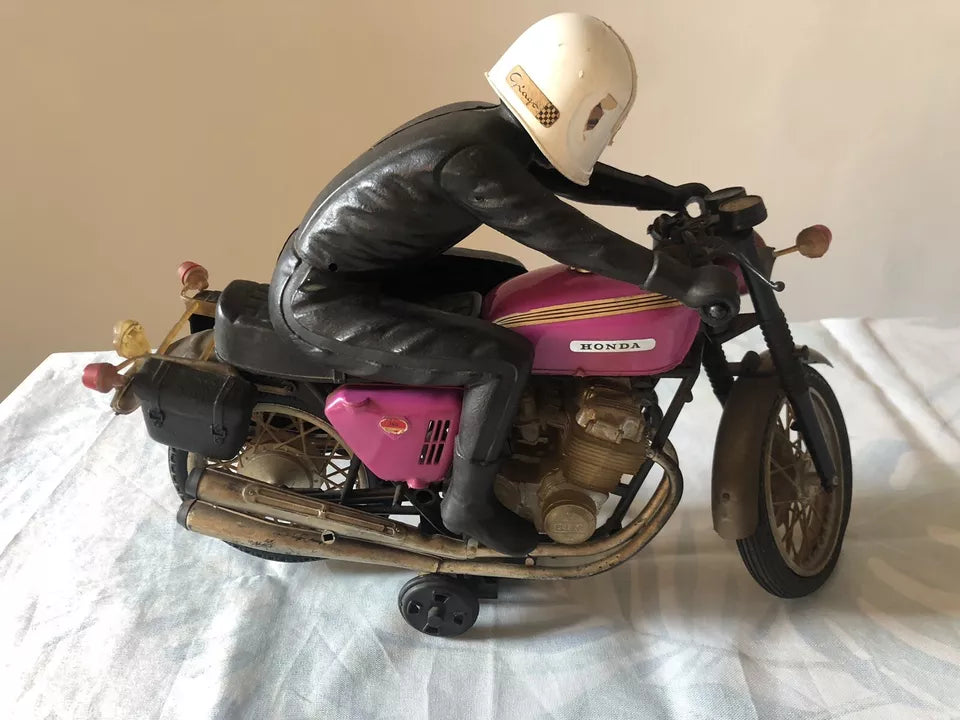 Moto Epoca Honda Four 750 Ellegi L36 Pilota Giago Giocattolo Modellino Vintage