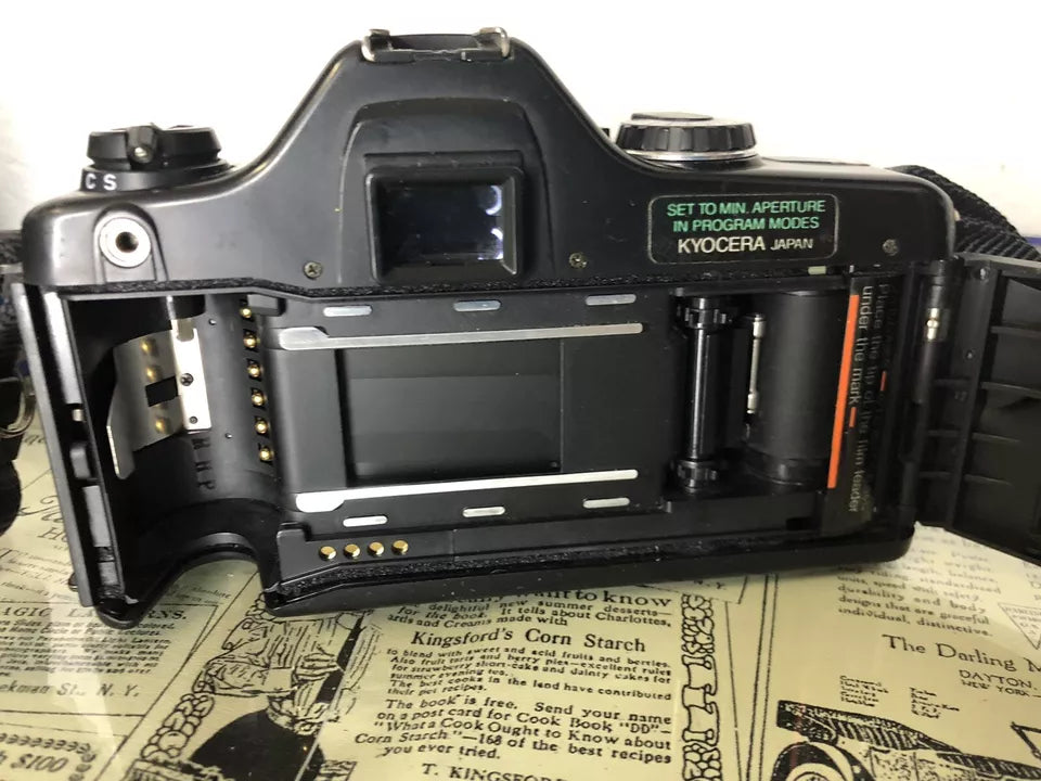 Fotocamera Analogica Reflex Yashica 108 Multi Program Kyocera Japan E Obiettivo