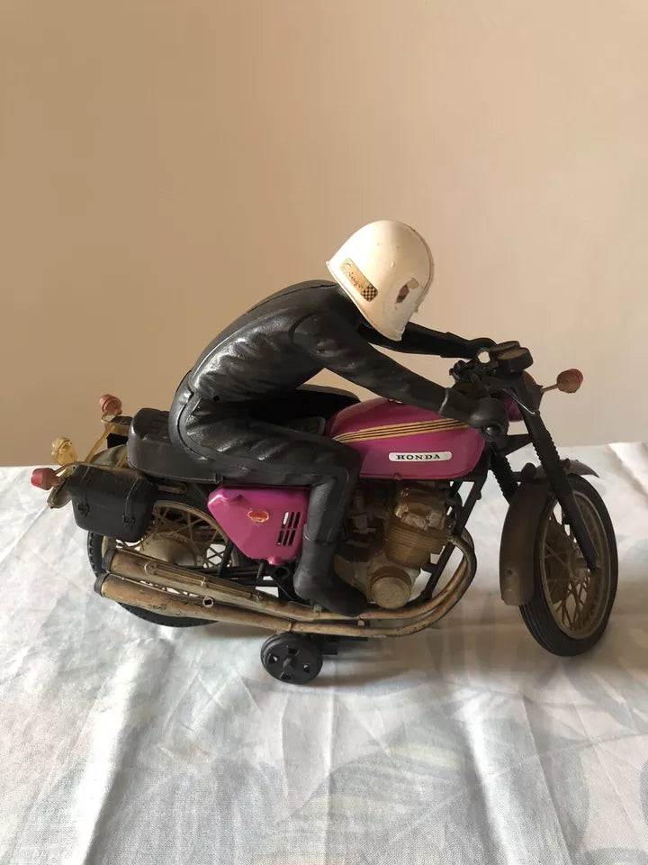 Moto Epoca Honda Four 750 Ellegi L36 Pilota Giago Giocattolo Modellino Vintage