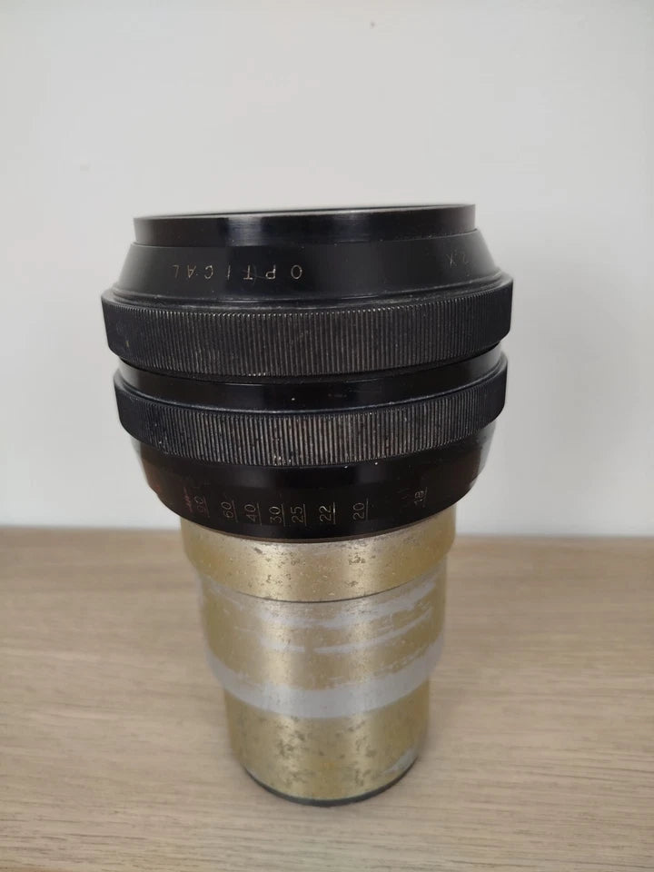 Obiettivo Anamorfico Optical Iper Proiectar N.55012 2X Vintage Cinema Fotografia