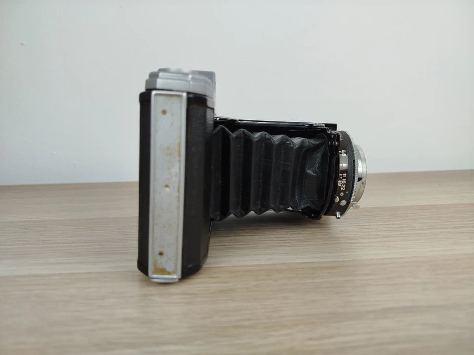 Fotocamera A Soffietto Carl Zeiss Ercona II Con Custodia Vintage Epoca Anni 50