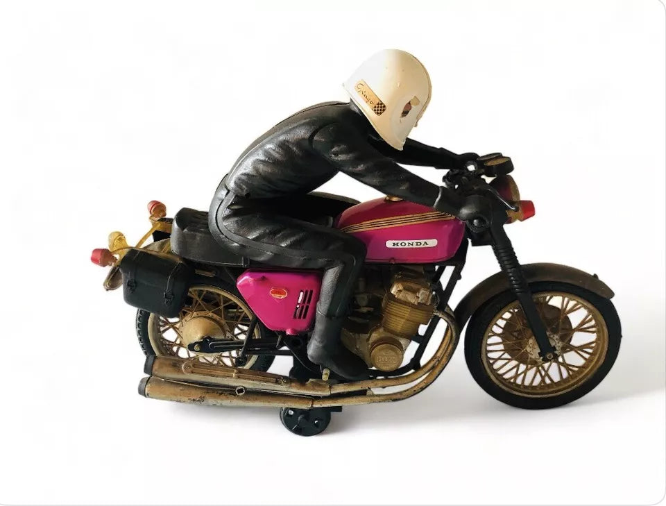 Moto Epoca Honda Four 750 Ellegi L36 Pilota Giago Giocattolo Modellino Vintage