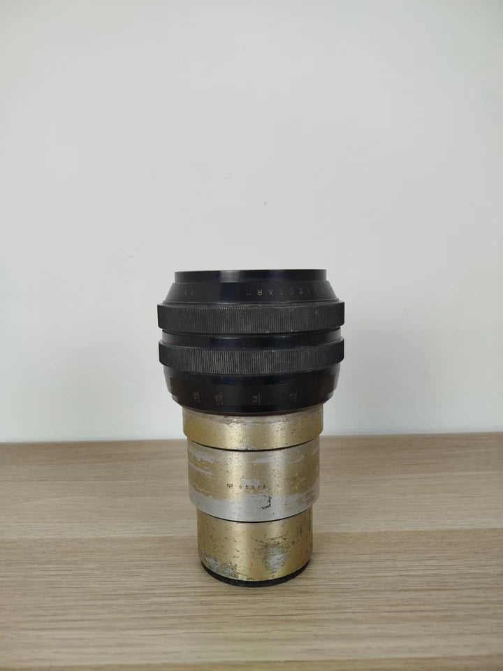 Obiettivo Anamorfico Optical Iper Proiectar N.55012 2X Vintage Cinema Fotografia