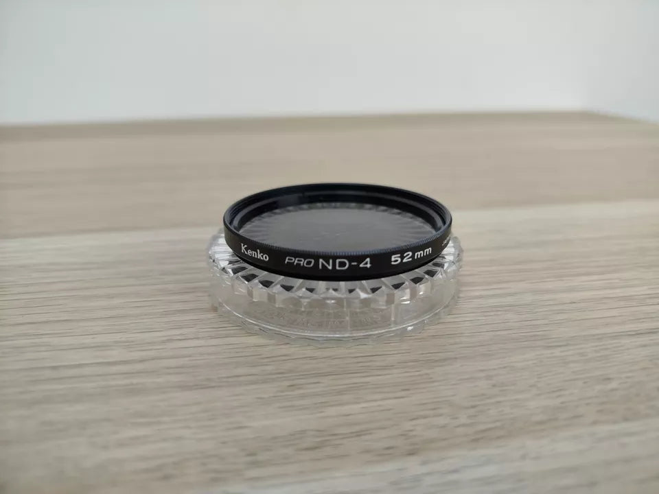 Filtro Fotografico Kenko Pro ND-4 52mm Grigio Per Fotografia Analogica