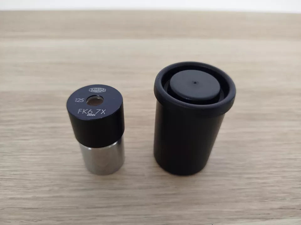 Obiettivo Olympus 125 FK 6.7X Microscopio Oculare Fotografico X Microfotografia