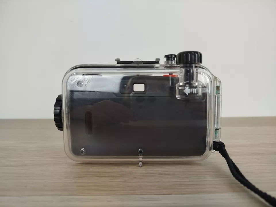 Fotocamera Analogica Macchina Fotografica Subacquea Snap Sights Vintage Anni 90