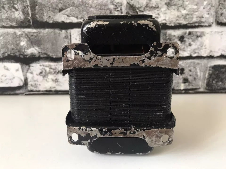 Trasformatore Vintage Rega Lux VA 50 Nero In Metallo Nero Epoca 8/12/24 Volt