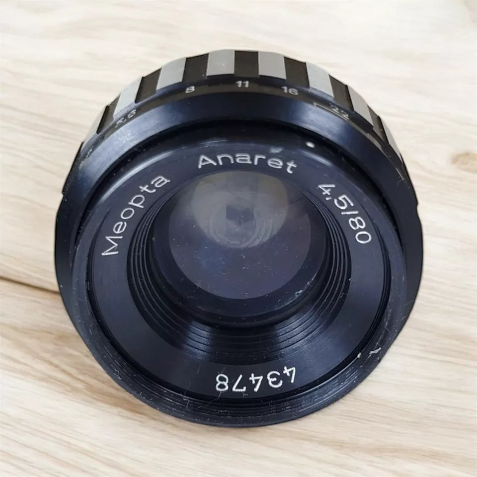 Meopta Anaret 4.5/80 Lente Di Ingrandimento Obiettivo Per Fotocamera Analogica