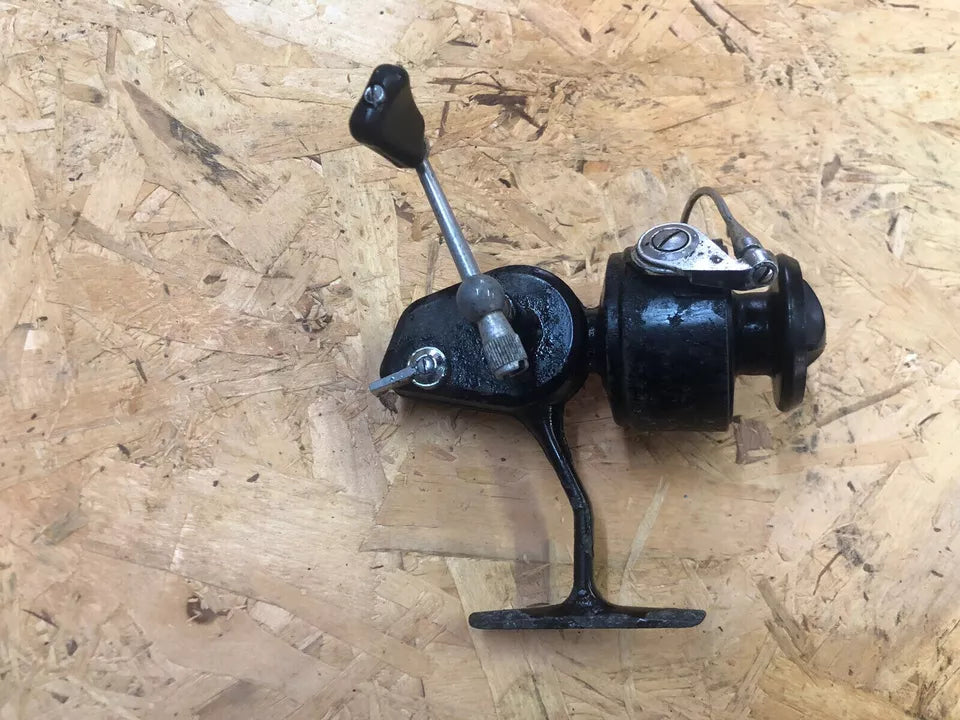 Mulinello Da Pesca Vintage Garcia Nero