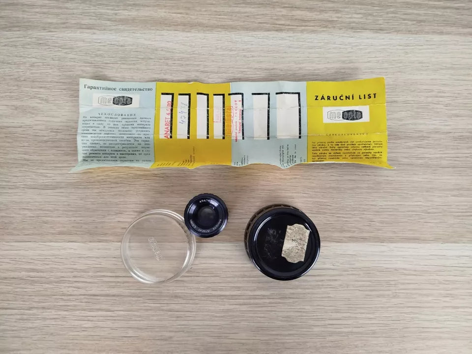 Meopta Anaret 4.5/80 Lente Di Ingrandimento Obiettivo Per Fotocamera Analogica