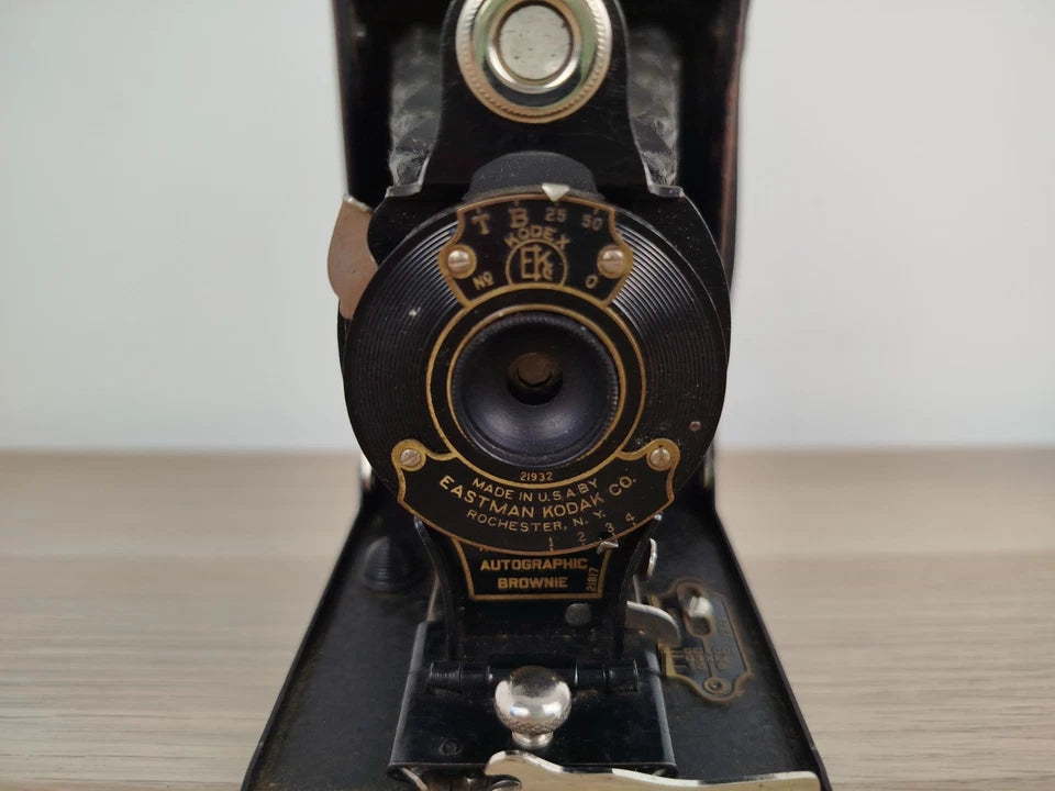 Fotocamera A Soffietto Eastman Kodak Co. 6x9 Epoca Anni 20 Vintage
