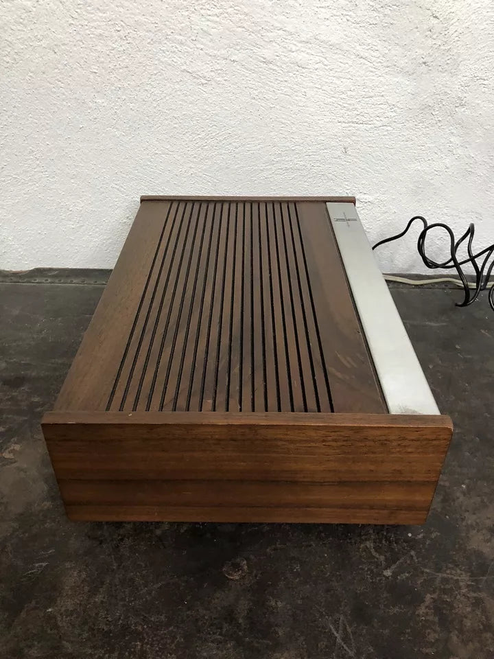 Filodiffusione Radio Philips Stereo RB- 534 Vintage Epoca Anni 70 Legno Marrone