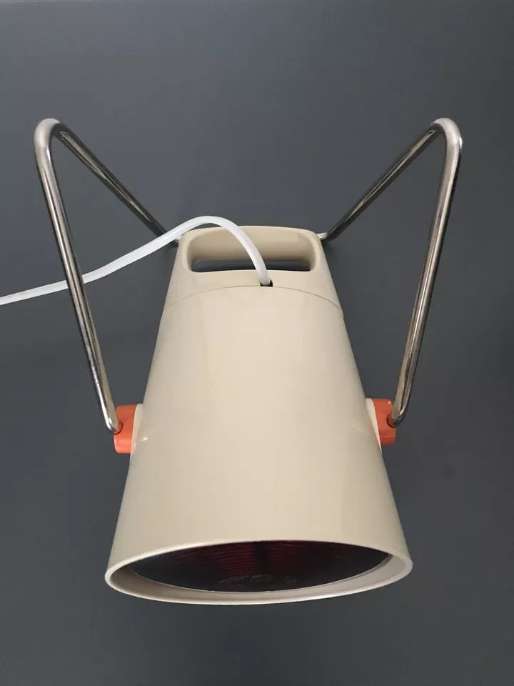 Lampada Ad Infrarossi Infraphil Design Charlotte Perriand Philips Vintage Epoca