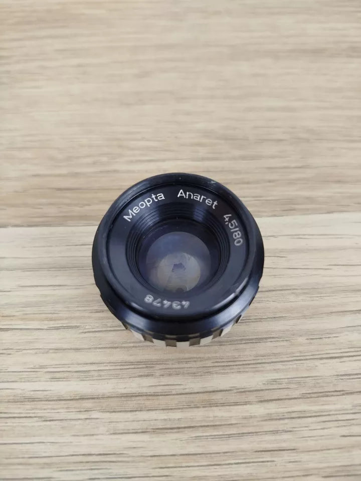 Meopta Anaret 4.5/80 Lente Di Ingrandimento Obiettivo Per Fotocamera Analogica