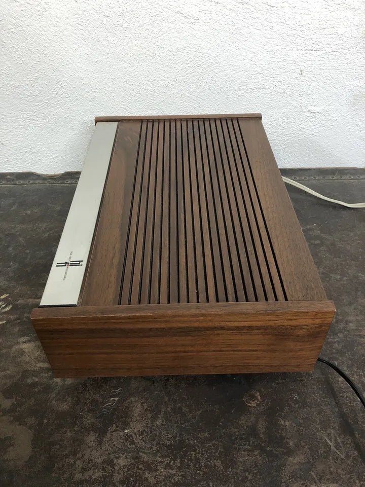 Filodiffusione Radio Philips Stereo RB- 534 Vintage Epoca Anni 70 Legno Marrone