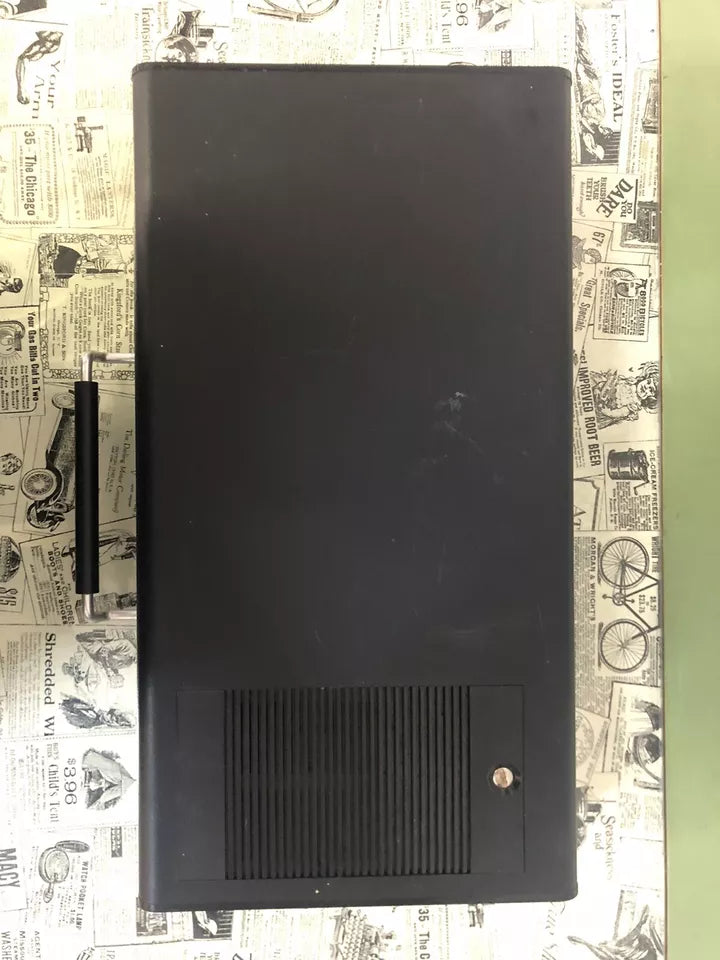 Giradischi Portatile Fonovaligia Philips 22GF 110/02X Vintage Epoca Anni 70 Nero
