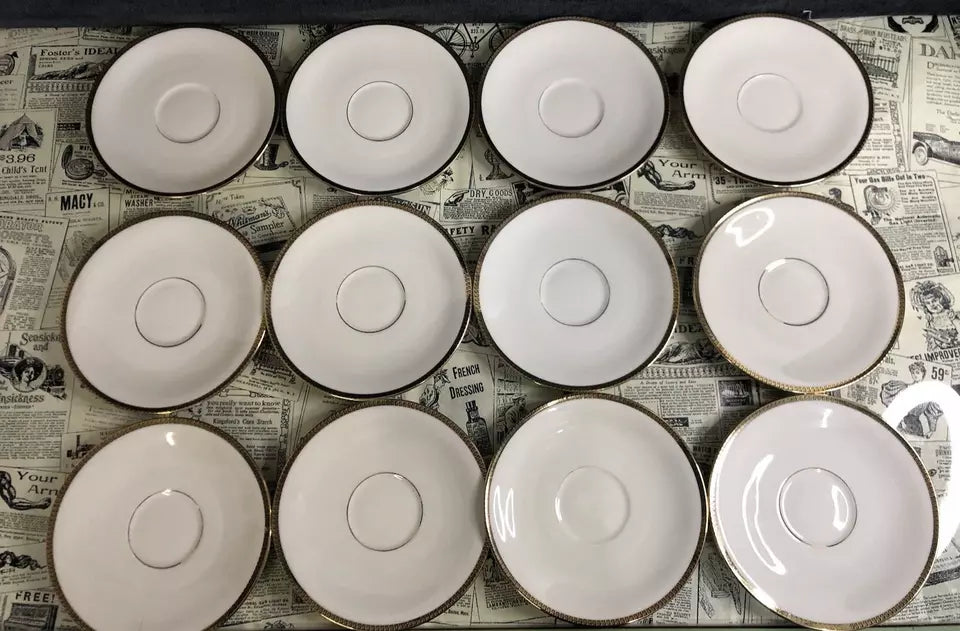 Servizio Set 24 Tazze The Caffè Seltmann Weiden Bavaria Isolde Vintage Tazzine e Piattini