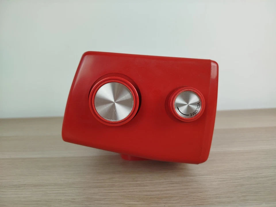 Radio Sveglia Orologio Sony Solid State Digimatic 8RC-110E Vintage Epoca Rossa