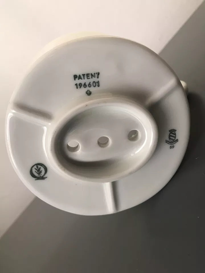 Tazza Melitta 102 Filtro Per Caffè Vintage Epoca Anni 50 Porcellana Bianca Rara