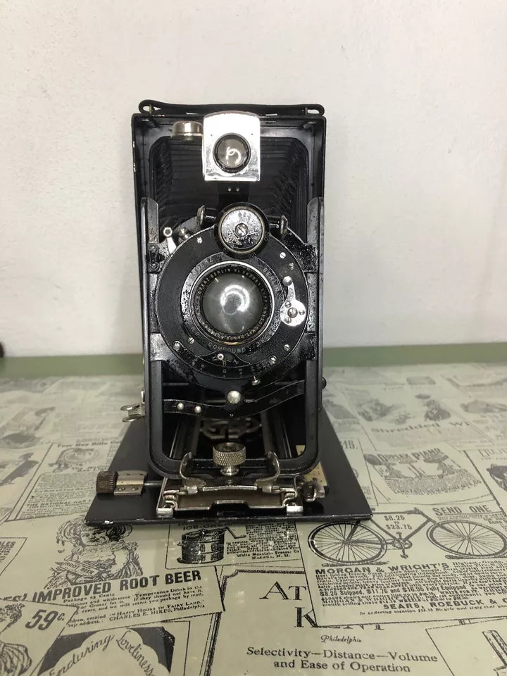 Antica Fotocamera a Soffietto CP Goerz Berlin da Studio Con Obiettivo Epoca 900’