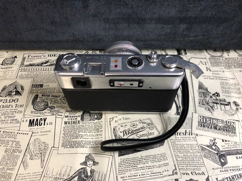 Fotocamera Yashica Electro 35 Obiettivo Yashinon Custodia Yashikor Telemetro