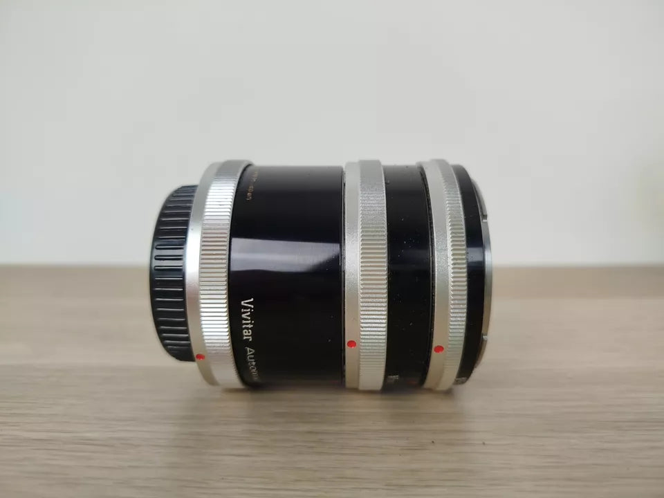 Obiettivo Zoom Vivitar AT-4 12/20/36mm Per Canon FD Con Custodia