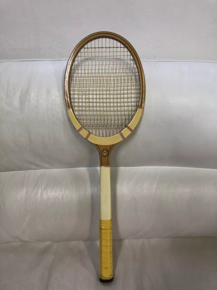 Racchetta Di Legno Maxima Championship Custodia E Palline Vintage Epoca