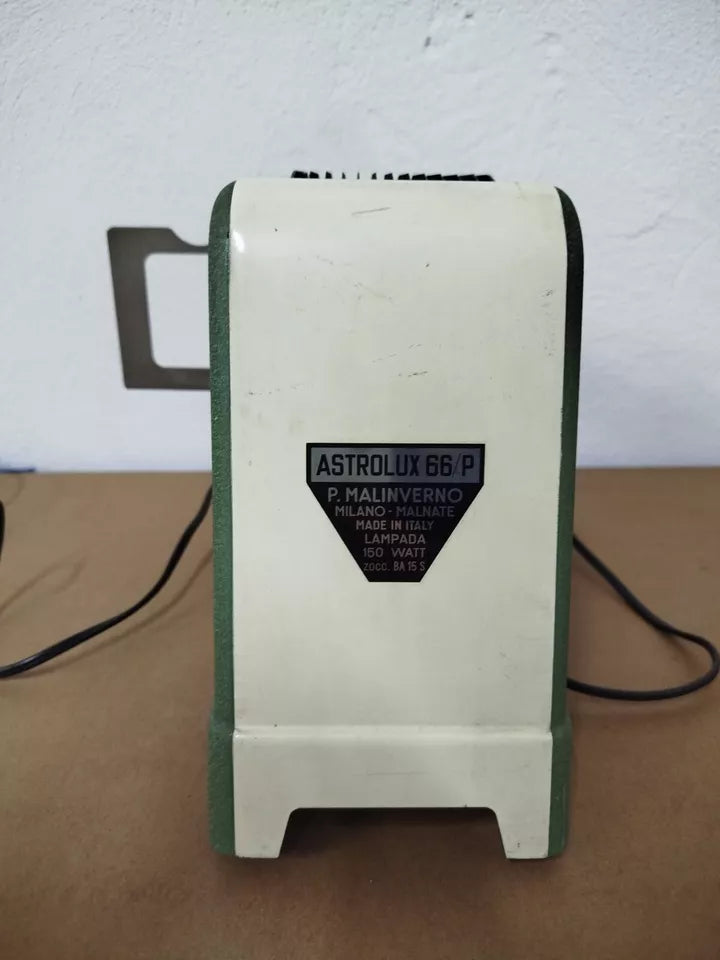 Proiettore Diapositive Astrolux 66/P P. Malinverno Milano Vintage Epoca Anni 60