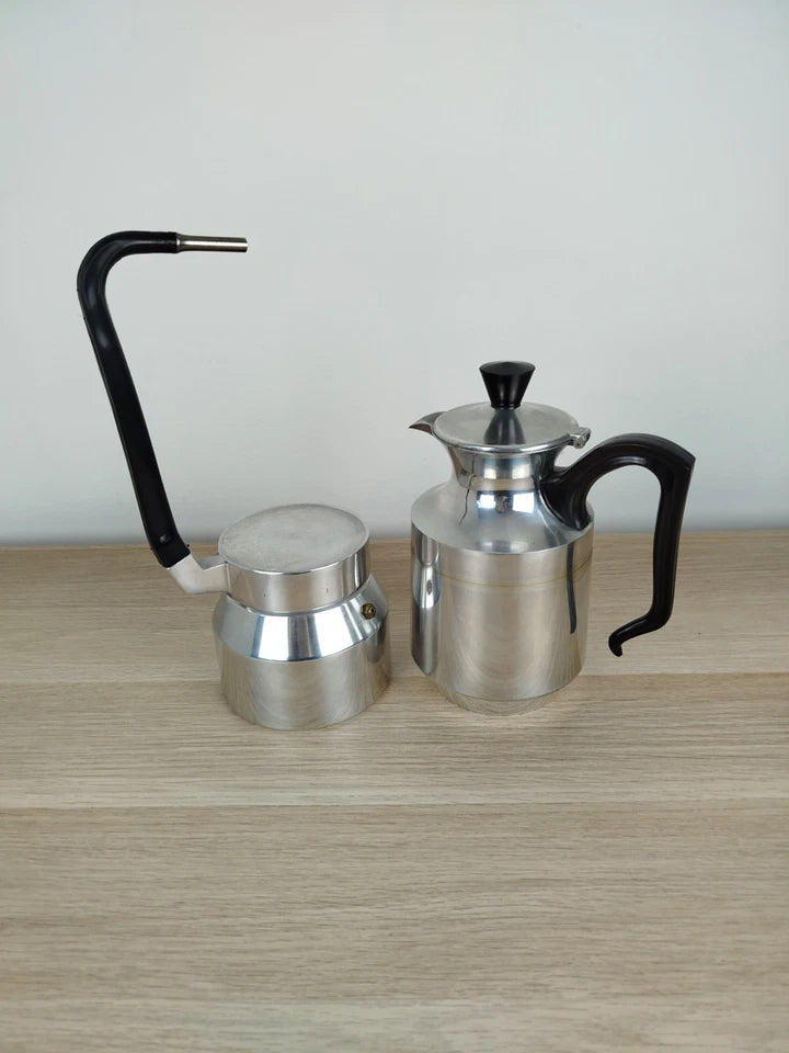 Caffettiera Termica Express La Signora Moka Caffè Vintage Epoca Anni 60 12 Tazze