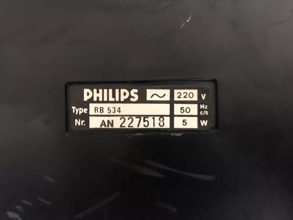 Filodiffusione Radio Philips Stereo RB- 534 Vintage Epoca Anni 70 Legno Marrone